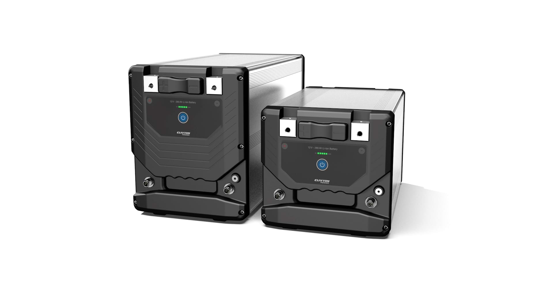 Litiumionbatterier 280 Ah og 100 Ah