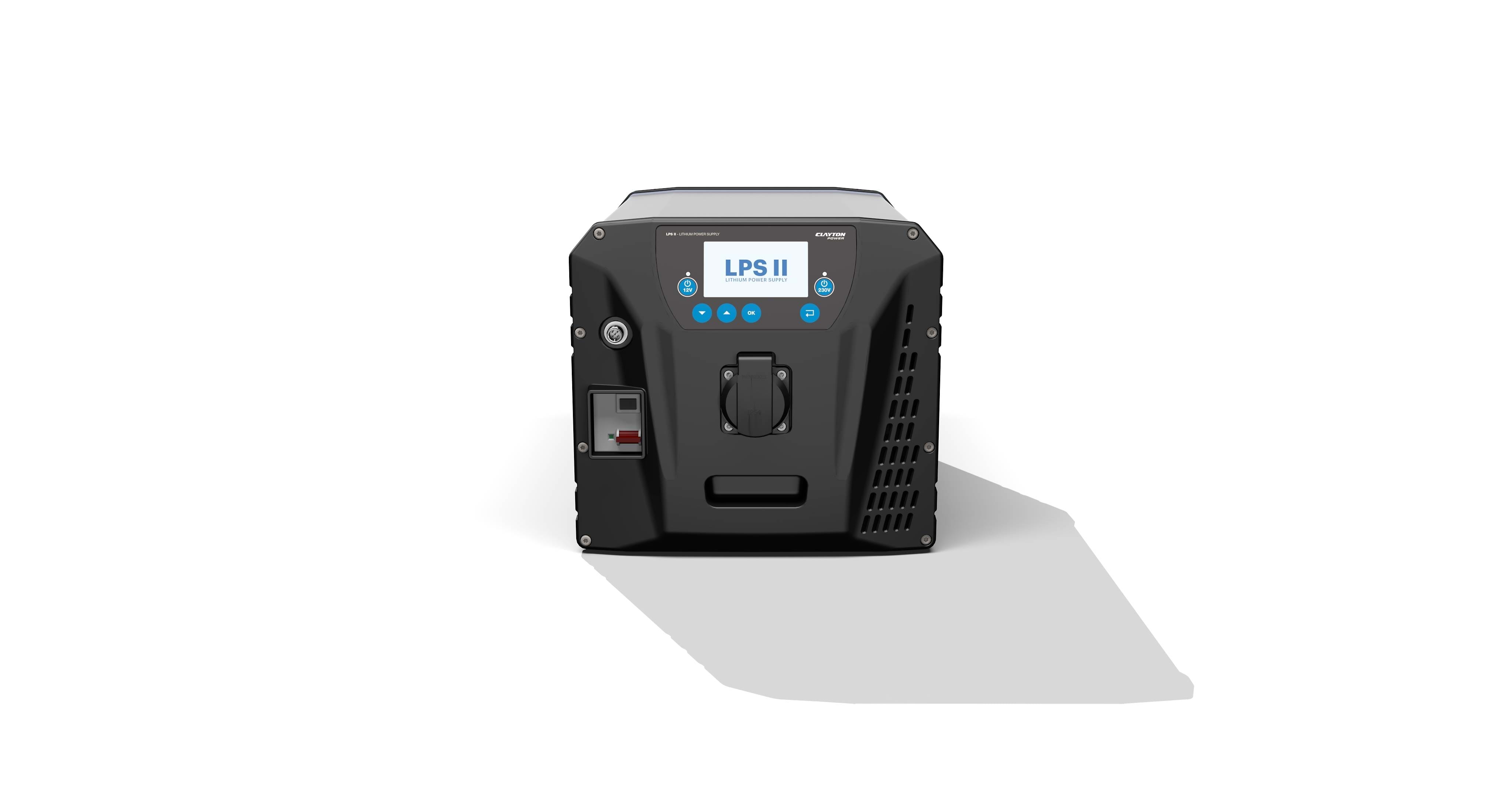 Charge tool batteries with 230V power in the vehicle