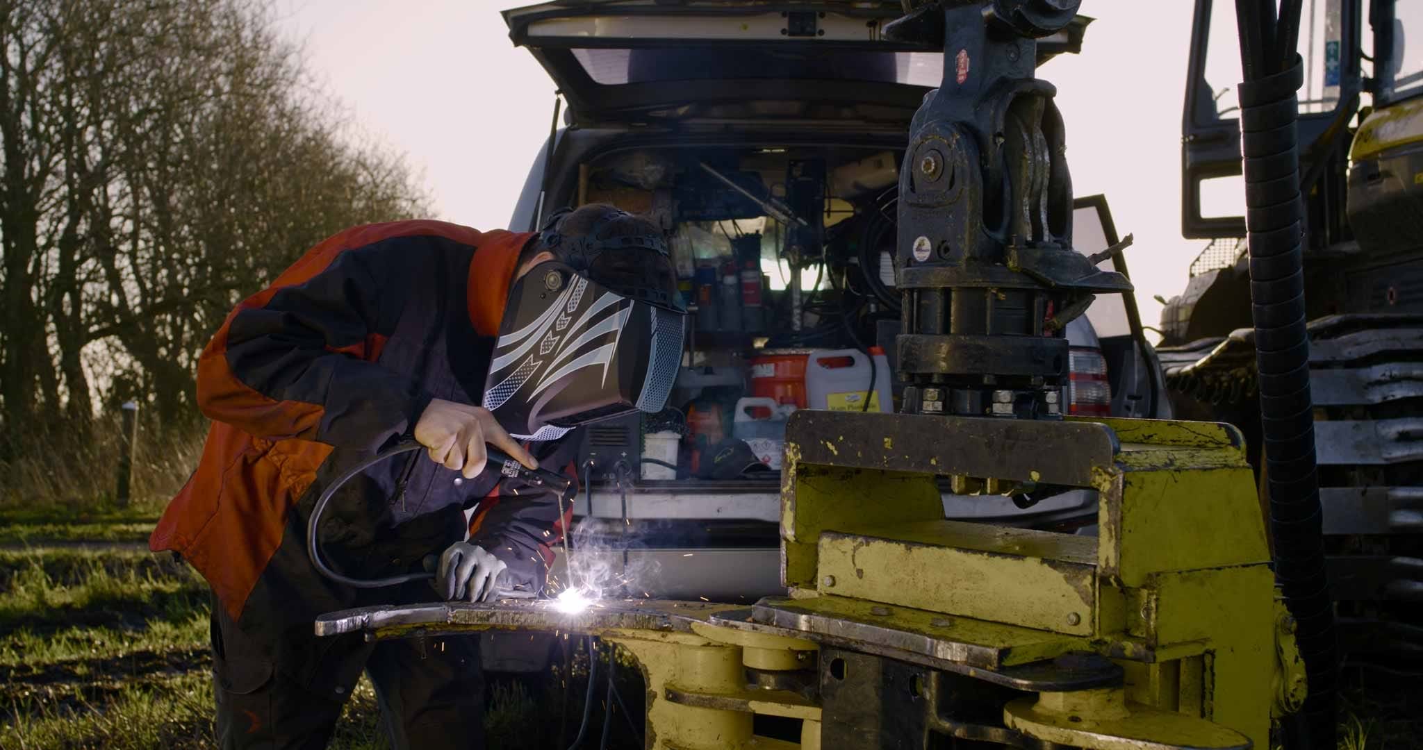 Strøm til rådighed i bilen