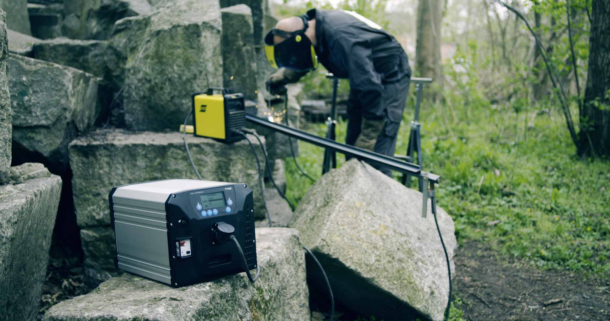 Le nouveau LPS de 3000W alimente votre machine à souder.